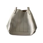 Max Mara  Soft Leather Off-White Tote w Pouchette Photo 1