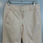 Loft NWT  Marissa Skinny Pale Pink Ankle Trouser Pants Size 4 Photo 1