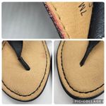 BOC Womens 7 Shoes Black Born Concept Thong Flip Flops Sandals Bow Detail Photo 7