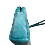 Dolce & Gabbana  Lt. Blue Velvet Clutch Wristlet Sunglasses Pouch Authentic Photo 4