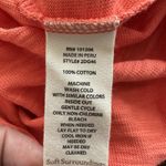 Soft Surroundings Marchesa Cotton short sleeves orange t Photo 4