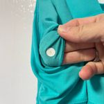 Lululemon swift mesh tank turquoise blue size 6 Photo 3