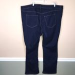Old Navy NWT  Women’s 24 Long Mid-Rise Boot Cut Dark Wash Denim Jeans Photo 6