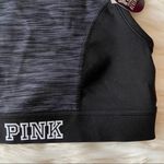 Victoria's Secret PINK Victoria’s Secret Black Grey Reversible Sports Bra Sz XS Photo 13
