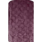 Charter Club Brand New  Women's Size XS Plum Purple  Super Soft Plush Teddy Robe Photo 4