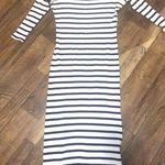 Polo Ralph Lauren spring thermal long sleeve dress party nautical striped preppy White Size M Photo 0