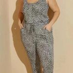 Ashley Stewart  NWT Animal Print Sleeveless Lounge Jumpsuit 4X J11 Photo 0