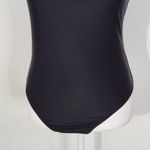 We Wore What  Black Asymmetrical Bodysuit NWT Size Small Revolve Black Bodysuit Photo 2