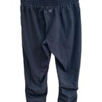 Athleta  lightweight ruched gray cropped ankle drawstring pant Photo 3