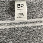 BP Nordstrom . Grey White Stripe Long Sleeve Top Tee Hygge Cozy Stretchy Y2K Photo 3