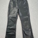 Pistola Vegan Leather High Rise Bootcut Pants Women's 30 Black Photo 0