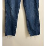J.Crew  Jeans Womens 26 Blue Vintage Straight High Rise Button Fly Raw Hem Photo 2