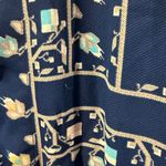 BCBGMAXAZRIA Danae Floral Print Romper Women's Medium Boho V-Neck 3/4 Sleeve Photo 4