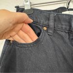 PacSun  Black Distressed Baggy Jeans Womens 25 Button Fly Casual Wide Leg Denim Photo 3