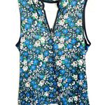 Tory Burch sport printed performance sleeveless half zip top golf sz M Photo 1