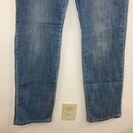 AZI Colorful Stitching detail Midrise Straight Leg Jeans size 31 #719 Blue Photo 2