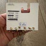 Urban Outfitters NWT  Rhinestone Charm Hoop Earring Set Photo 3