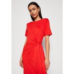 Tommy Hilfiger ✨ Red Side Tie Mini T-Shirt Sz Large Dress✨ Photo 1