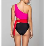 Beach Riot Carlie One Piece Swim, Glacier Color Block, Large Photo 3