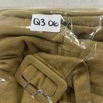 Sans Souci  Women's Size L Wide Leg Cargo Pants Cropped Khaki Pleated High Waist Photo 11