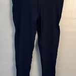 Glyder women’s black ribbed leggings size medium Photo 0