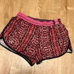 Under Armour Snakeskin Running Biker Shorts Hot Pink Size 12 Photo 1