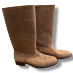 Arandu Argentina Handmade Brown Leather Riding Boots Tall 15” Women’s US 11.5 Photo 0
