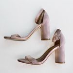 JustFab Blush Pink Block Heels Size 5.5 Photo 4
