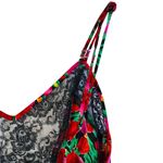 Victoria's Secret ‎ Vtg Gold Tag Floral Lace Slip Chemise Dress Red Pink Womens S Photo 6