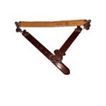 Brighton Vintage Women’s  Mickey Mouse Brown leather Belt Photo 1