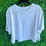 Good American - Cropped Cotton T-Shirt | So Soft! White - NWT | Size 3X/ GA6 Photo 3