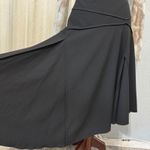 Karen Kane Women Black Asymmetrical Midi Fit & Flare Gothic Skirt Size XL Photo 5