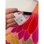 NWT J.Marie Women's Leilani One Shoulder Puffed Sleeve Tiered Midi Dress Size XS Pink Photo 5