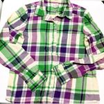 Madewell  Broadway & Broome Plaid Shirt sz S Women's Button Down Shirt Photo 0