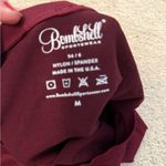 Bombshell sportswear Gym Life Burgundy Sleeveless Top Photo 2