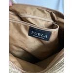 Furla  • Tan Woven Vintage Crossbody Messenger Bag Photo 4