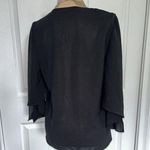 COOPER ST WILD AT HEART Black Scoop Neck Split Sleeve Relaxed Fit Top Size 4 Photo 4
