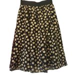 Ronni Nicole NWT, Special Occasion Black and Gold Metallic Dot Tulle Skirt, Sz 6 Photo 3