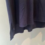 Honeyme  Medium Purple Colorblock Damask Print Short Sleeve Top Photo 4