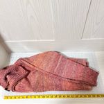 J.Crew  Sweater Women Small Pink Oversized Collar Zip Ombre Knit Coastal Coquette Photo 6