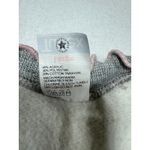 Tultex RARE Vintage Gray Crew Neck Pink Ruffle Teddy Bear Heart Applique Large Photo 4