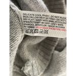 FatFace Cable Knit Sweater Dress Gray Wool Blend Cozy Lodge Size 6 Photo 8