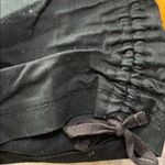 Buttons Black shorts with rhinestone  Photo 3