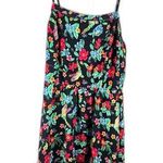 Old Navy  Floral Summer Dress XL Lightweight & Breezy Sundress Parrot Bird Print Photo 0