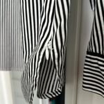 Talbots  black/white stripe top Photo 3