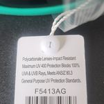 Oval Cateye Green and Gold Fashion Sunglasses Photo 6