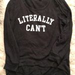 Fifth Sun “Literally Can’t” Knit Sweatshirt  Photo 0