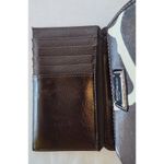 Nine & Co. by Ninewest Women's Brown Beige Animal Print Trifold Wallets Photo 5