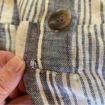 Romeo + Juliet Couture NWT Blue Stripe Overall Jumpsuit M Photo 8