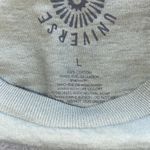 Trust the Universe Green Monet Artwork‎ Quote Cropped Graphic Crewneck Tshirt L Size L Photo 5